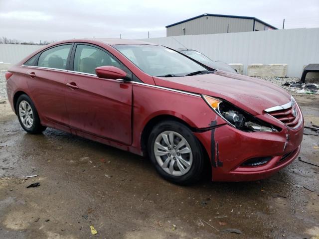 5NPEB4AC4BH102780 - 2011 HYUNDAI SONATA GLS RED photo 4