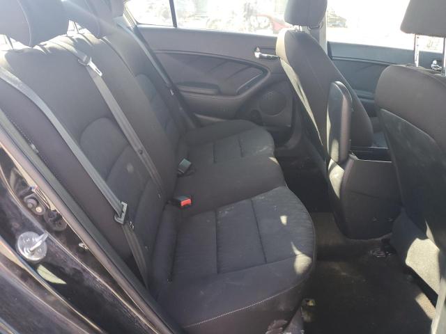 KNAFK4A65G5496003 - 2016 KIA FORTE LX BLACK photo 10