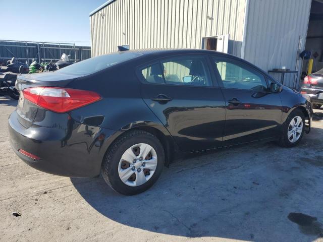 KNAFK4A65G5496003 - 2016 KIA FORTE LX BLACK photo 3
