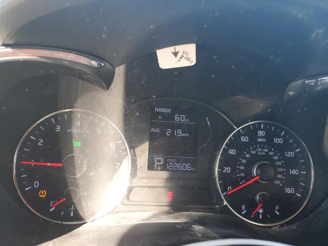 KNAFK4A65G5496003 - 2016 KIA FORTE LX BLACK photo 9