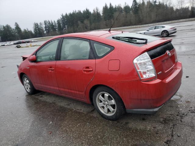 JTDKB20U083406498 - 2008 TOYOTA PRIUS RED photo 2