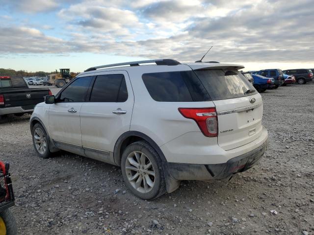 1FM5K8F83EGA79217 - 2014 FORD EXPLORER LIMITED WHITE photo 2