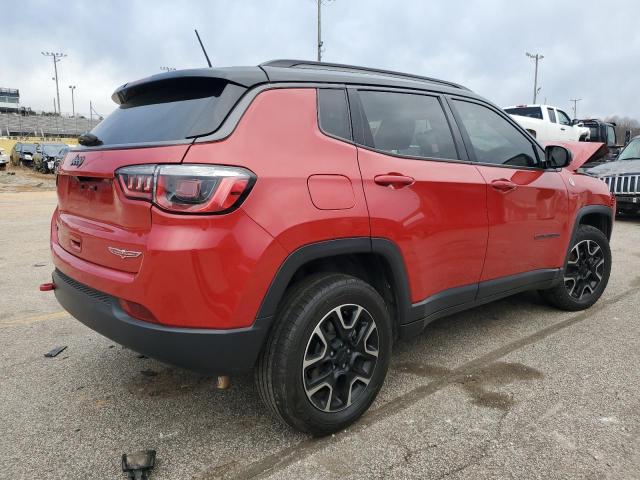 3C4NJDDB4LT195436 - 2020 JEEP COMPASS TRAILHAWK RED photo 3