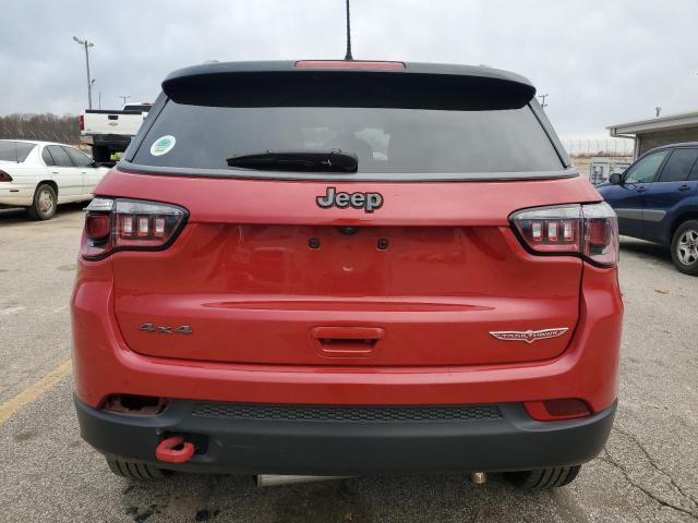 3C4NJDDB4LT195436 - 2020 JEEP COMPASS TRAILHAWK RED photo 6