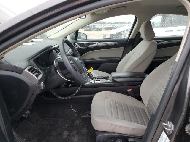 3FA6P0G74LR188086 - 2020 FORD FUSION S GRAY photo 7