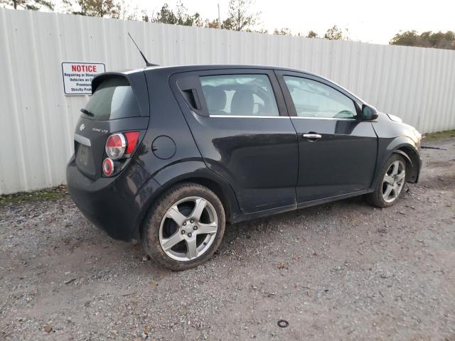 1G1JE6SG7D4187120 - 2013 CHEVROLET SONIC LTZ BLACK photo 3