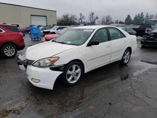 4T1BE32K13U122126 - 2003 TOYOTA CAMRY LE WHITE photo 1
