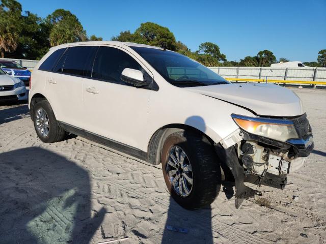 2FMDK3JC9CBA07095 - 2012 FORD EDGE SEL Білий фото 4