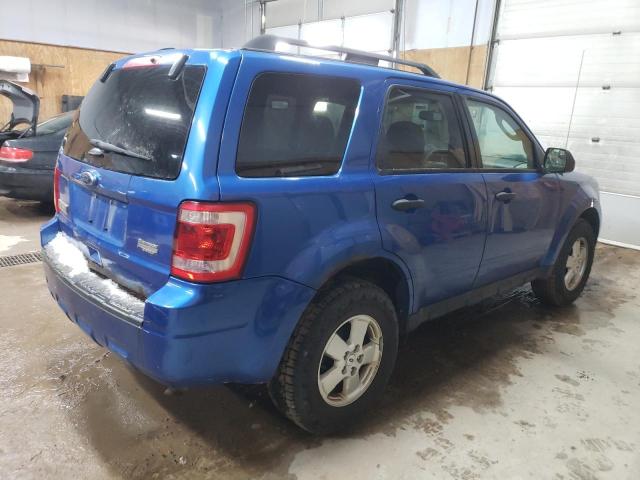 1FMCU0D72CKB57445 - 2012 FORD ESCAPE XLT BLUE photo 3