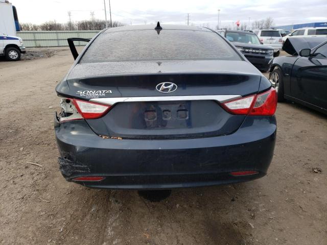 5NPEB4AC6BH109505 - 2011 HYUNDAI SONATA GLS BLUE photo 6