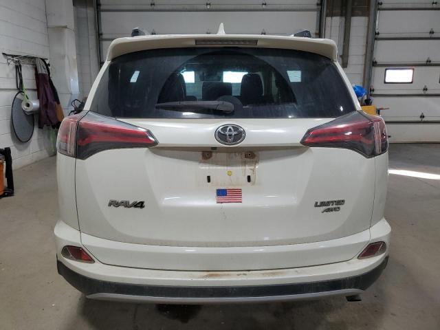 JTMDFREV3JJ717822 - 2018 TOYOTA RAV4 LIMITED Beyaz fotoğraf 6
