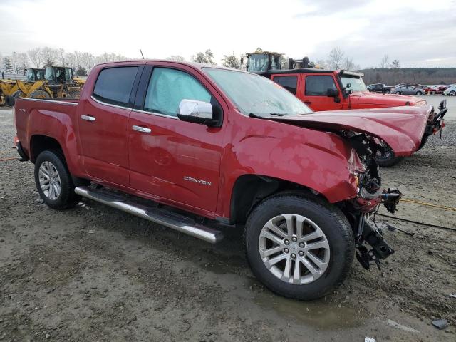 1GTG6DEN6H1266122 - 2017 GMC CANYON SLT RED photo 4