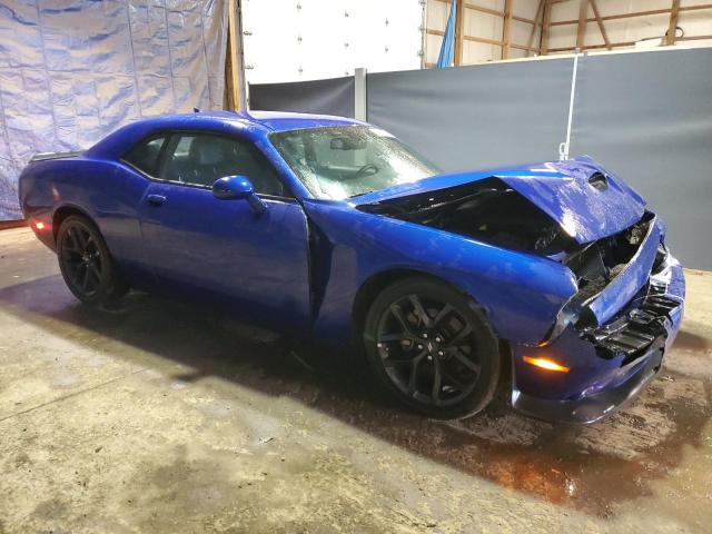 2C3CDZJG4NH226860 - 2022 DODGE CHALLENGER GT BLUE photo 4