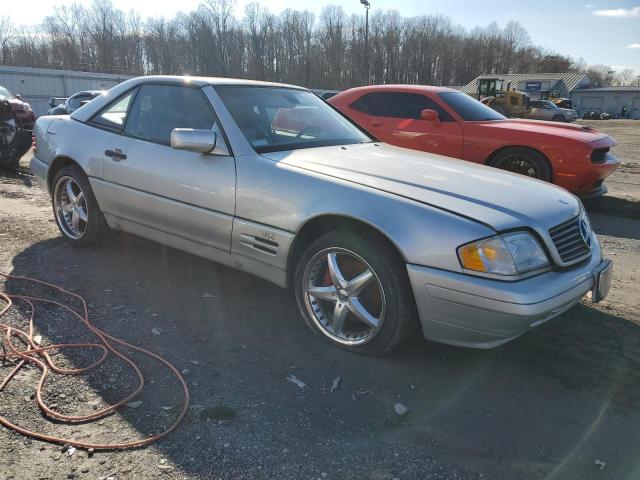 WDBFA76F2WF156699 - 1998 MERCEDES-BENZ SL 600 SILVER photo 4