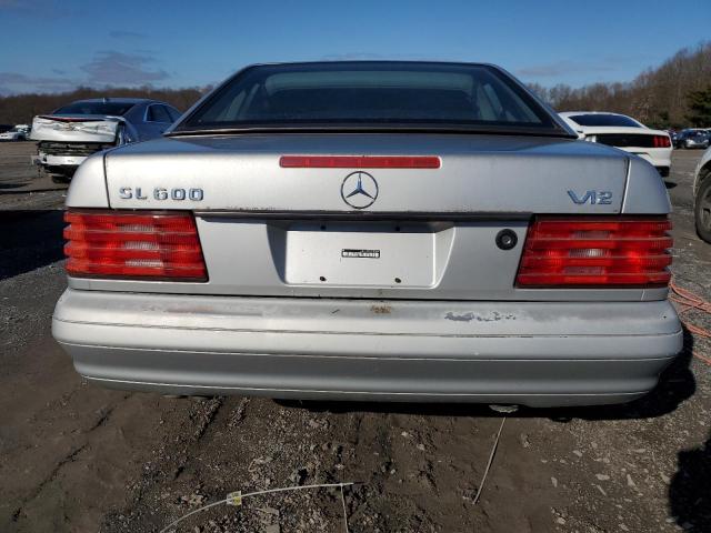 WDBFA76F2WF156699 - 1998 MERCEDES-BENZ SL 600 SILVER photo 6