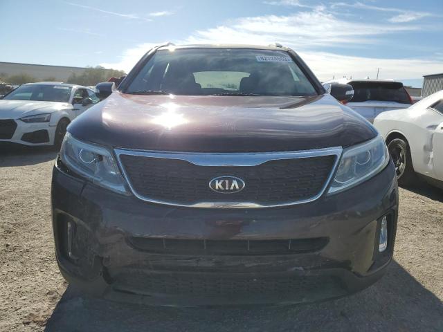 5XYKT4A65FG635485 - 2015 KIA SORENTO LX BROWN photo 5