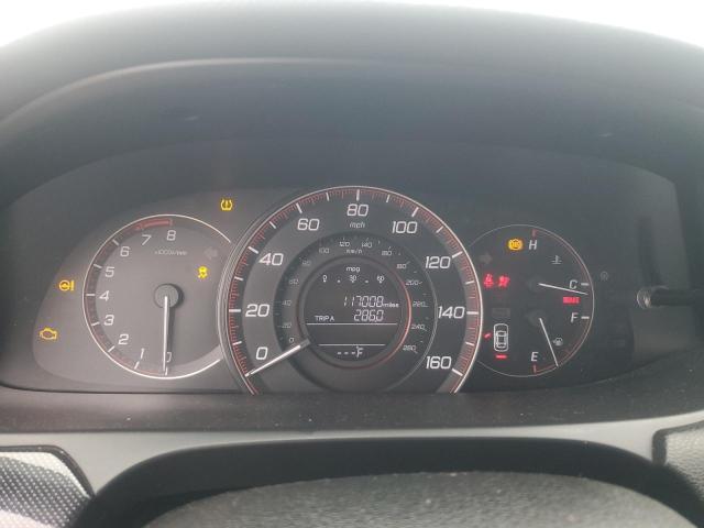 1HGCT2B87DA012196 - 2013 HONDA ACCORD EXL RED photo 9