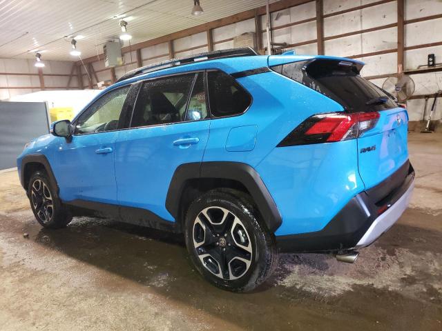 2T3J1RFV9MW214379 - 2021 TOYOTA RAV4 ADVENTURE BLUE photo 2