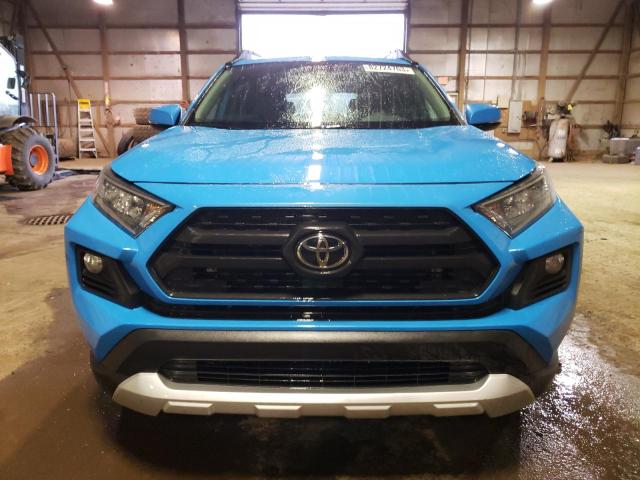 2T3J1RFV9MW214379 - 2021 TOYOTA RAV4 ADVENTURE BLUE photo 5