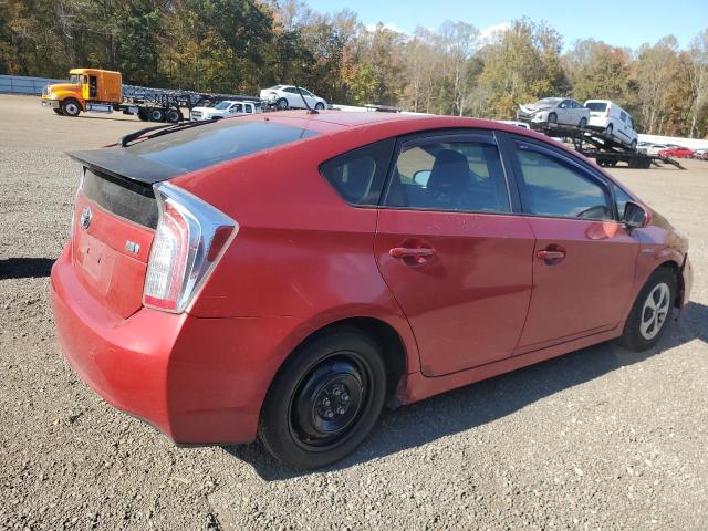 JTDKN3DU5C1608118 - 2012 TOYOTA PRIUS 红色 照片 3