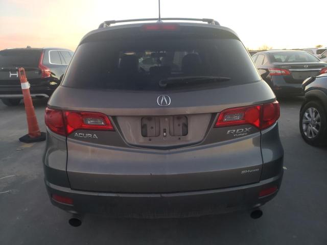 5J8TB18237A001149 - 2007 ACURA RDX GRAY photo 6