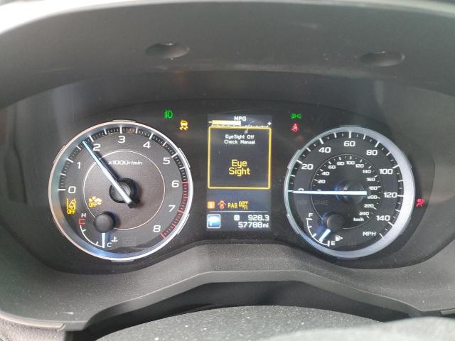 4S4WMARD1K3475325 - 2019 SUBARU ASCENT TOURING Negro foto 9