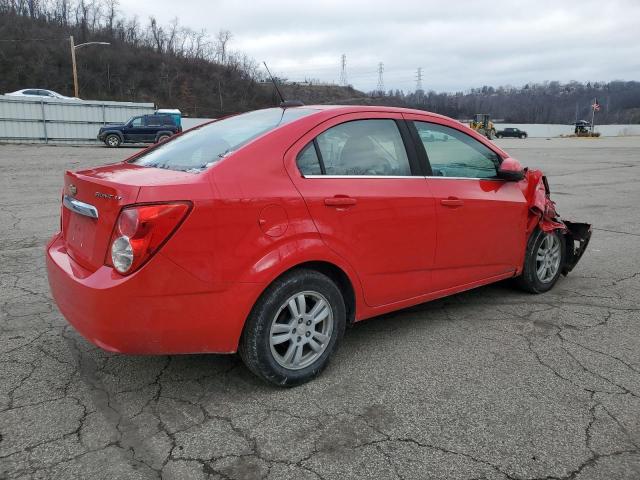 1G1JC5SG3F4199817 - 2015 CHEVROLET SONIC LT RED photo 3