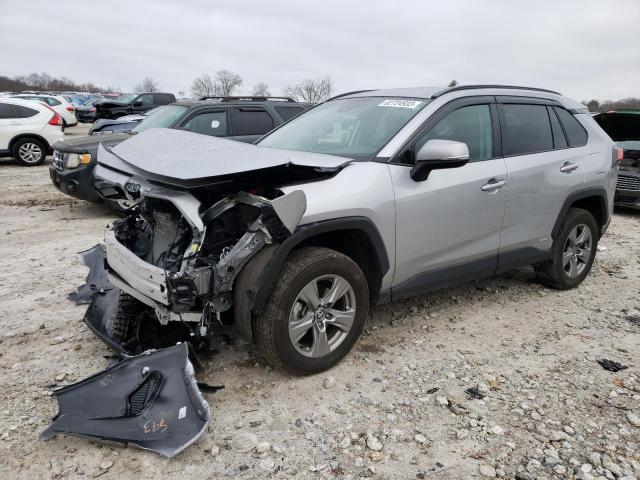 4T3RWRFV6NU078766 - 2022 TOYOTA RAV4 XLE SILVER photo 1