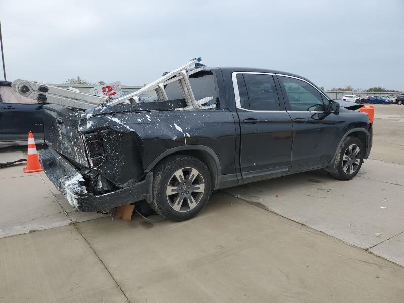 5FPYK2F67JB001810 - 2018 HONDA RIDGELINE RTL أسود صورة 3