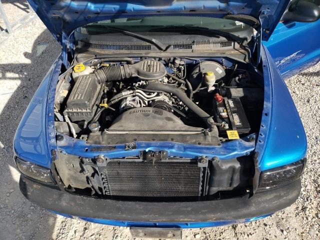 1B7FL26X4WS547304 - 1998 DODGE DAKOTA BLUE photo 11