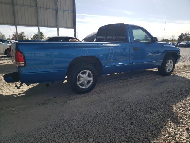 1B7FL26X4WS547304 - 1998 DODGE DAKOTA BLUE photo 3