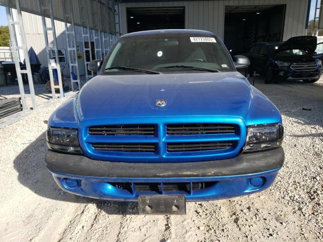 1B7FL26X4WS547304 - 1998 DODGE DAKOTA BLUE photo 5