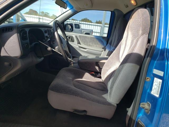 1B7FL26X4WS547304 - 1998 DODGE DAKOTA BLUE photo 7