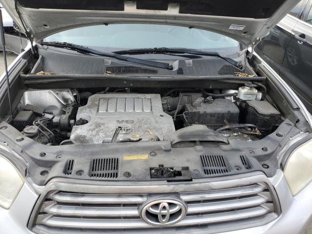 5TDZK3EH2AS016233 - 2010 TOYOTA HIGHLANDER SILVER photo 12