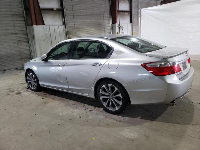 1HGCR2F57EA051791 - 2014 HONDA ACCORD SPORT SILVER photo 2