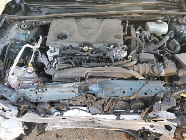 4T1F31AK0MU566161 - 2021 TOYOTA CAMRY XLE GREEN photo 11