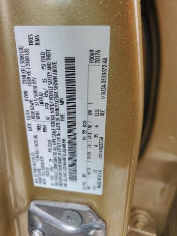 5LMCJ2A94FUJ24656 - 2015 LINCOLN MKC Altın fotoğraf 13