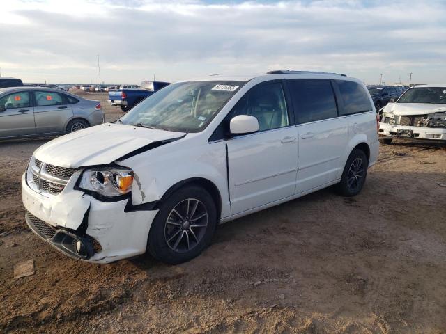 2C4RDGCG3HR574171 - 2017 DODGE GRAND CARA SXT WHITE photo 1