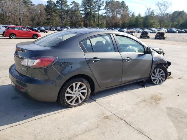 JM1BL1V79C1653596 - 2012 MAZDA 3 I GRAY photo 3