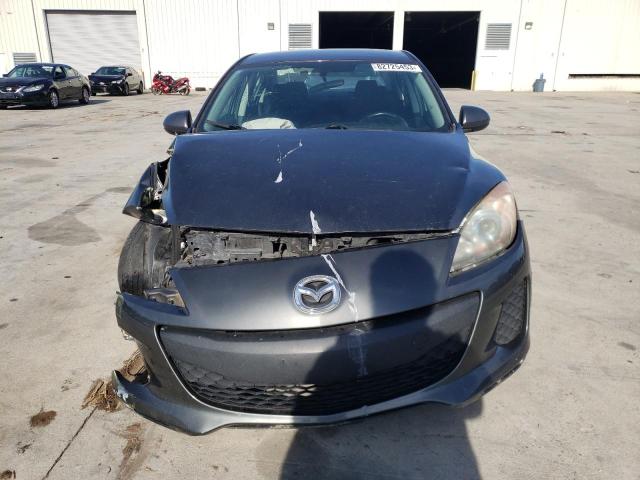 JM1BL1V79C1653596 - 2012 MAZDA 3 I GRAY photo 5