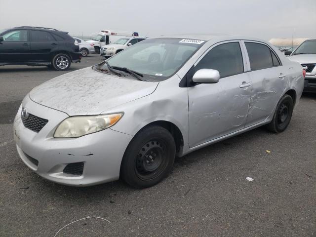 1NXBU4EE6AZ220211 - 2010 TOYOTA COROLLA BASE SILVER photo 1