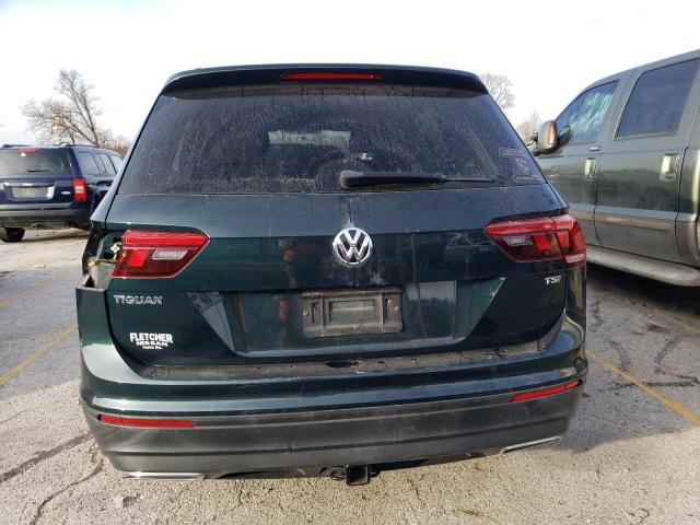 3VV1B7AX6JM089222 - 2018 VOLKSWAGEN TIGUAN S GREEN photo 6