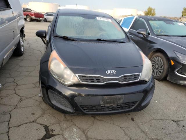 KNADN5A35D6113578 - 2013 KIA RIO EX BLACK photo 5