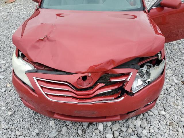 4T1BK3EK2AU115543 - 2010 TOYOTA CAMRY SE RED photo 11