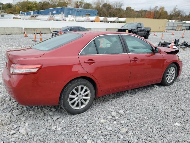 4T1BK3EK2AU115543 - 2010 TOYOTA CAMRY SE RED photo 3