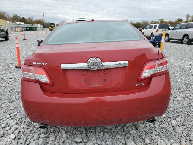 4T1BK3EK2AU115543 - 2010 TOYOTA CAMRY SE RED photo 6