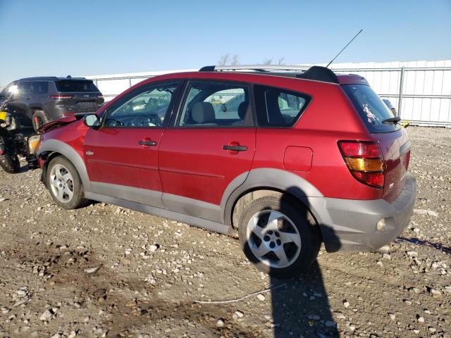 5Y2SL62804Z445393 - 2004 PONTIAC VIBE RED photo 2