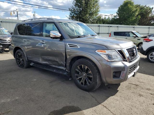 JN8AY2NE1JX700412 - 2018 NISSAN ARMADA PLATINUM Gris foto 4