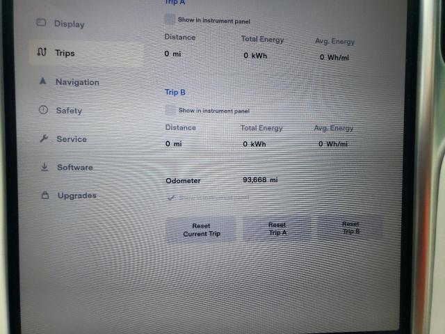 5YJSA1E27HF209917 - 2017 TESLA MODEL S შავი ფოტო 9