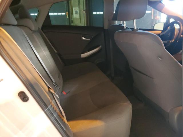 JTDKN3DU0E1827992 - 2014 TOYOTA PRIUS WHITE photo 10